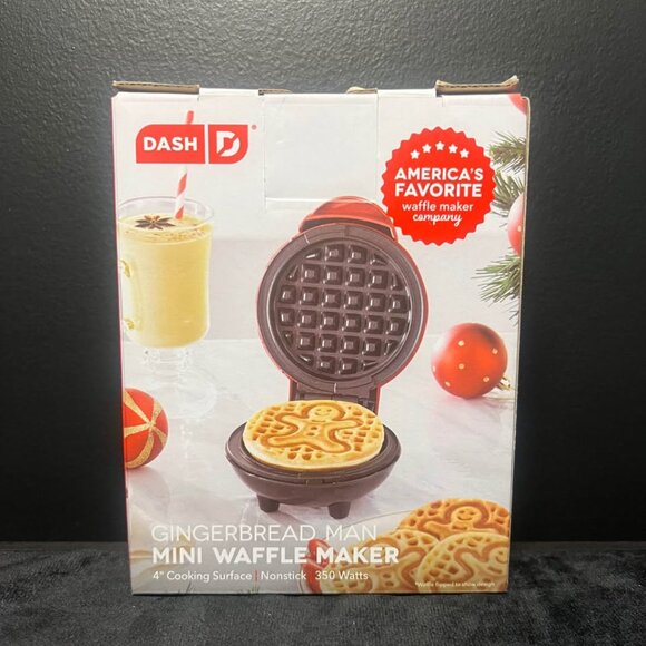 NEW So Yummy Bella Mini Dunker Waffle Maker Christmas Winter Penguin Non-Stick - Picture 2 of 3